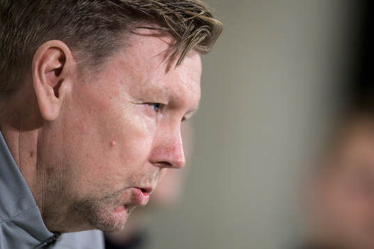 Assistant coach Peter Wettergren of the Swedish national
