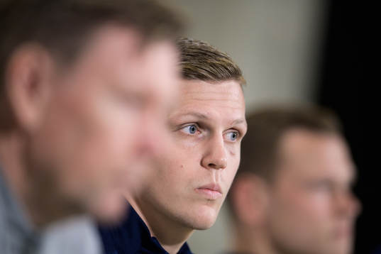 Joakim Nilsson of the Swedish national football team