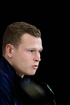 Viktor Claesson of the Swedish national football team