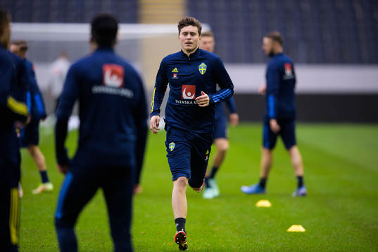 Victor Nilsson Lindelöf of the Swedish national football