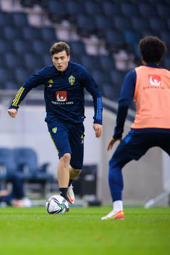 Victor Nilsson Lindelöf of the Swedish national football