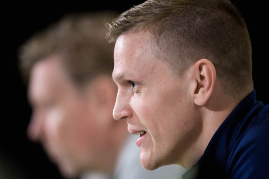 Joakim Nilsson of the Swedish national football team