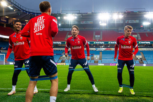 Ruben Gabrielsen, Stefan Strandberg and Martin Ødegaard of