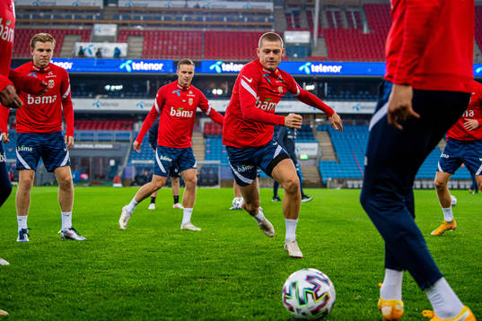 Julian Ryerson of the Norwegian national football team