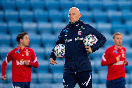 Ståle Solbakken, head coach of the Norwegian national