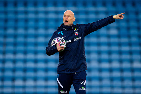 Ståle Solbakken, head coach of the Norwegian national