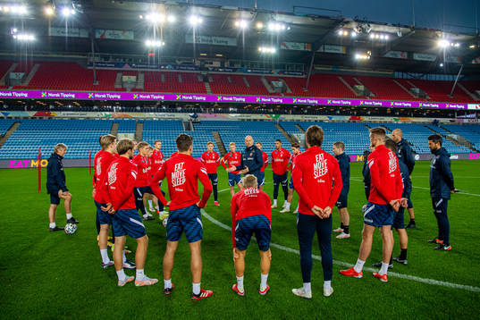 Ståle Solbakken, head coach of the Norwegian national
