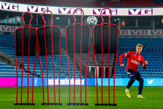 Martin Ødegaard of the Norwegian national football team