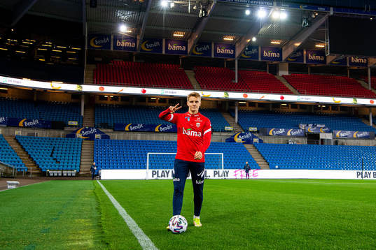 Martin Ødegaard of the Norwegian national football team