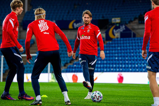 Stefan Strandberg of the Norwegian national football team