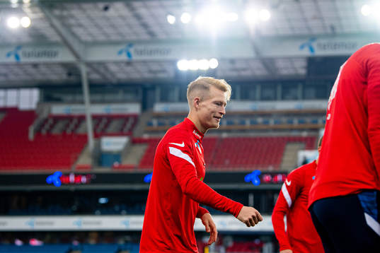 Andreas Hanche-Olsen of the Norwegian national football team