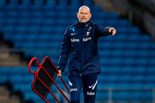 Ståle Solbakken, head coach of the Norwegian national