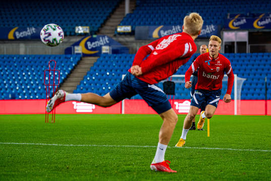 Andreas Hanche-Olsen of the Norwegian national football team
