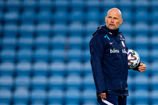 Ståle Solbakken, head coach of the Norwegian national