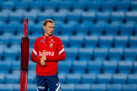 Fredrik Aursnes of the Norwegian national football team