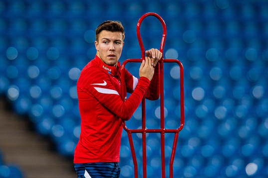Fredrik André Bjørkan of the Norwegian national football