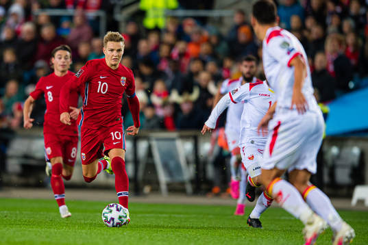 Martin Ødegaard of Norway