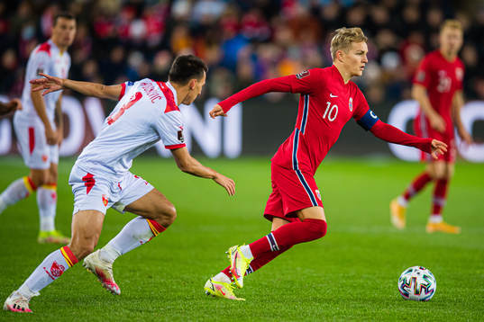 Martin Ødegaard of Norway