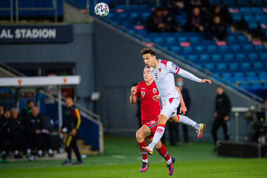 Igor Vujacic of Montenegro