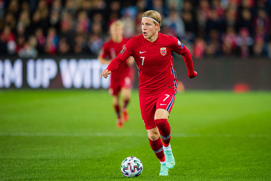 Jens Petter Hauge of Norway