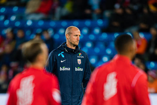 Brede Hangeland, player manager of the Norwegian national