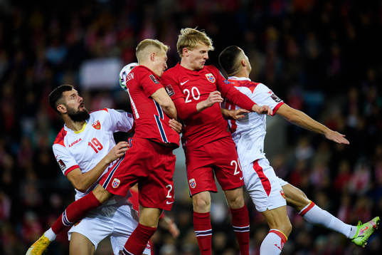 Andreas Hanche-Olsen and Mats Møller Dæhli of Norway