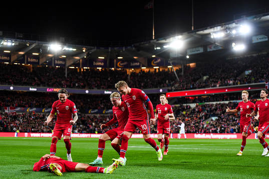 Patrick Berg , Jens Petter Hauge , Martin Ødegaard ,