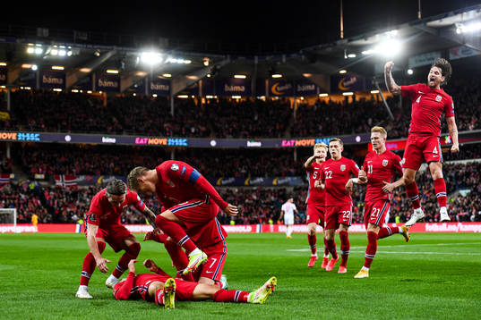 Patrick Berg , Jens Petter Hauge , Martin Ødegaard ,