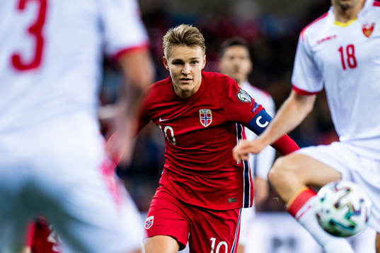 Martin Ødegaard of Norway