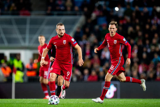 Veton Berisha and Fredrik Aursnes of Norway