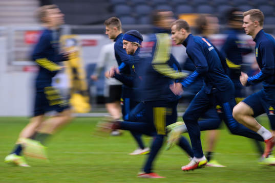 Emil Forsberg of the Swedish national football team
