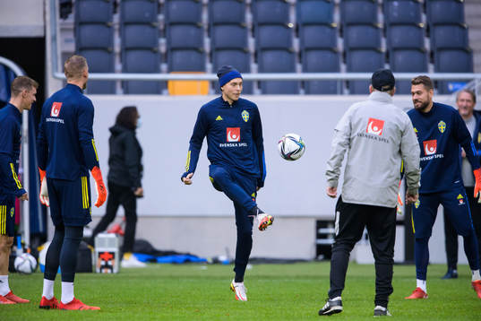 Victor Nilsson Lindelöf of the Swedish national football