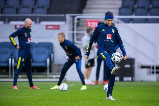 Albin Ekdal of the Swedish national football team