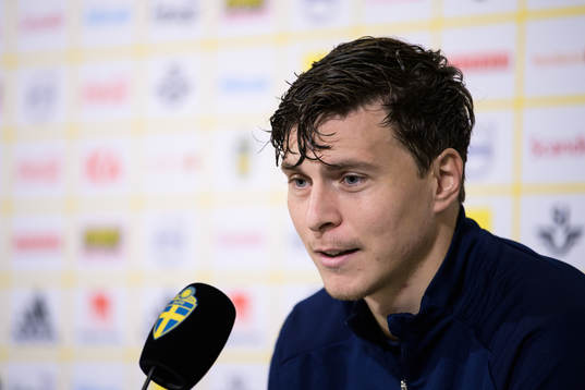Victor Nilsson Lindelöf of the Swedish national football