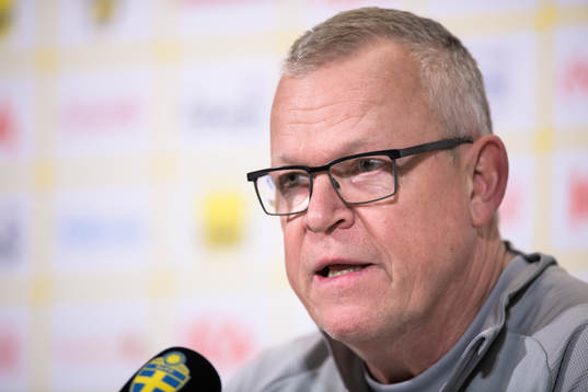 Head coach Janne Andersson of the Swedish national football