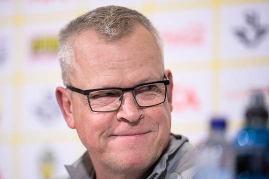 Head coach Janne Andersson of the Swedish national football