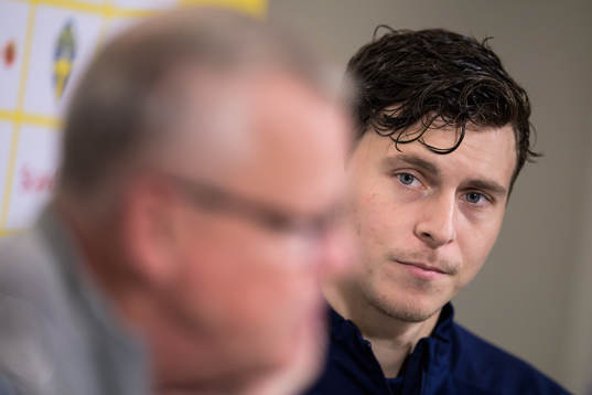 Victor Nilsson Lindelöf of the Swedish national football