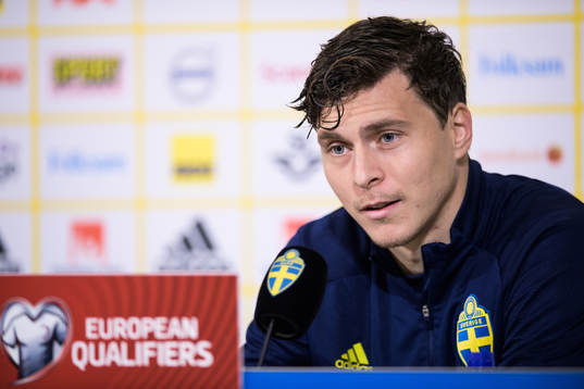 Victor Nilsson Lindelöf of the Swedish national football
