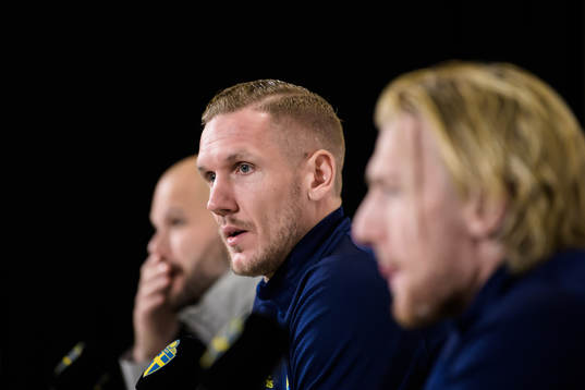 Robin Olsen of the Swedish national football team