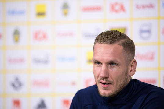 Robin Olsen of the Swedish national football team