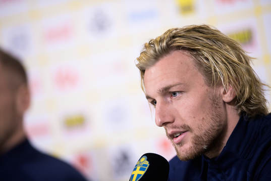 Emil Forsberg of the Swedish national football team