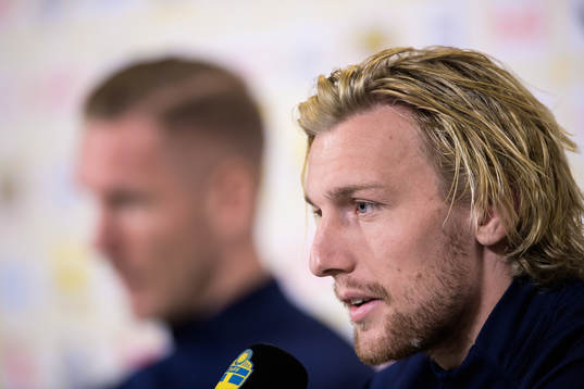 Emil Forsberg of the Swedish national football team