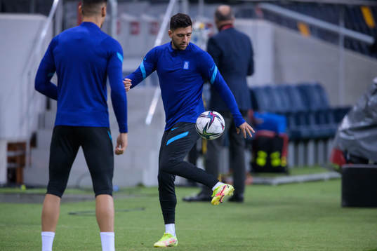 Anastasios Bakasetas of the Greek national football team