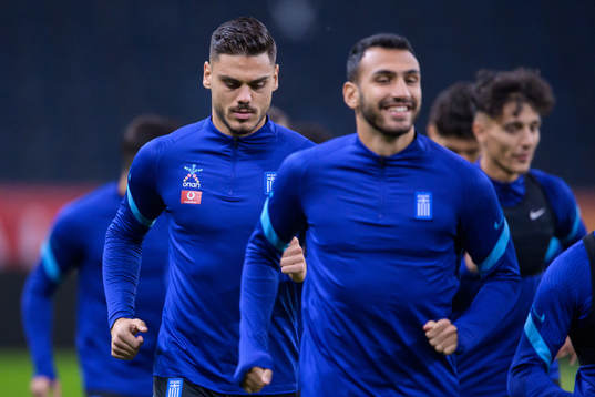 Konstantinos Mavropanos of the Greek national football team