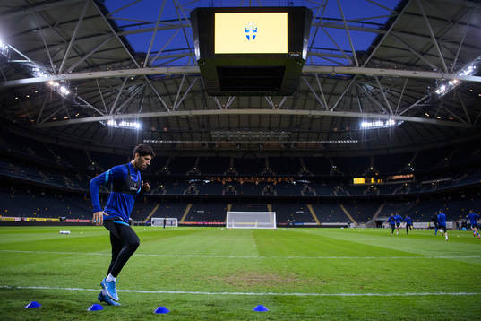 Andreas Bouchalakis of the Greek national football team