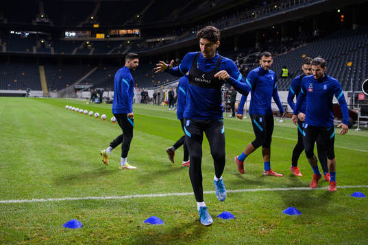 Andreas Bouchalakis of the Greek national football team