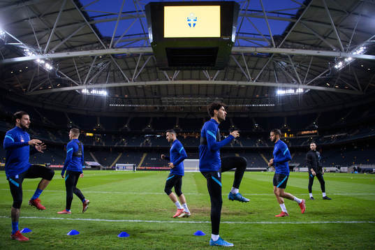 Andreas Bouchalakis of the Greek national football team