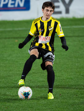 IFK Hässleholms Armin Culum i matchen i div 2 Södra