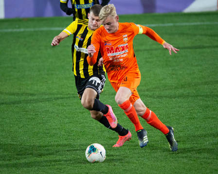 Kristianstads Linus Svensson och Hässleholms Ivan