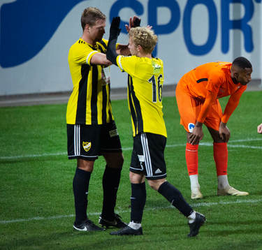 Slutsignal i matchen i div 2 Södra Götaland mellan